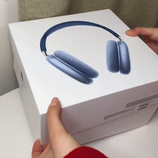 AirPods Max™ 2 – Wireless Over-Ear Headphones with Bluetooth 5.0, Active Noise Cancellation, Spatial Audio, 20H Battery Life, Fast Charging via USB-C, On-Device Controls, Built-in Mic | iOS & Android Compatible | Free Buds | 1 year Warranty